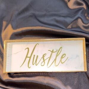 Gold 'Girl Hustle' Decorative trinket tray!